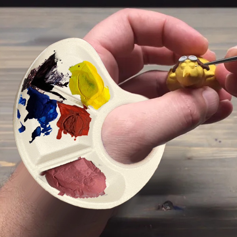 1/2pc Thumb Palette Ergonomic  - Art Craft Class recension och pris