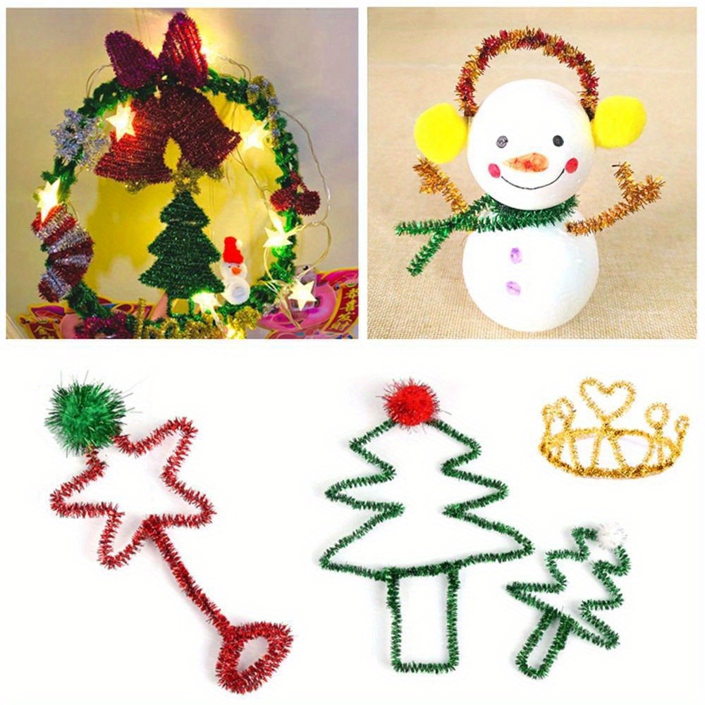 Sparkling Plush Pipe Cleaners  - Art Craft House Making recension och pris