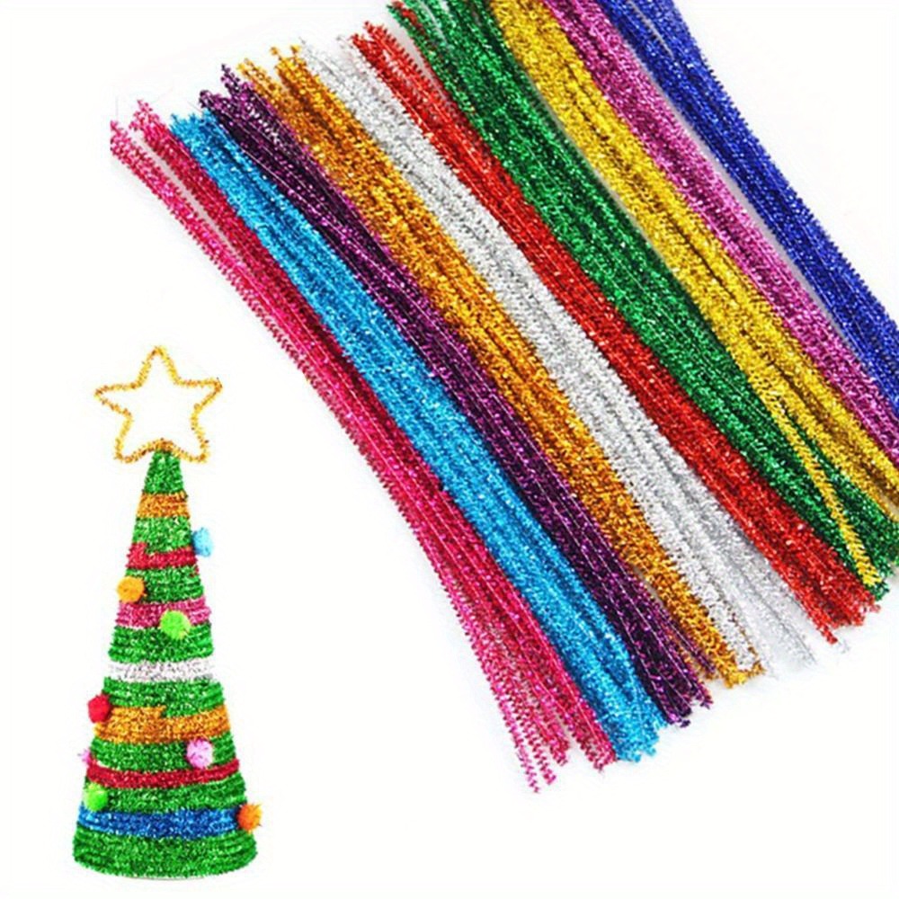 Sparkling Plush Pipe Cleaners  - Art Craft House Making recension och pris