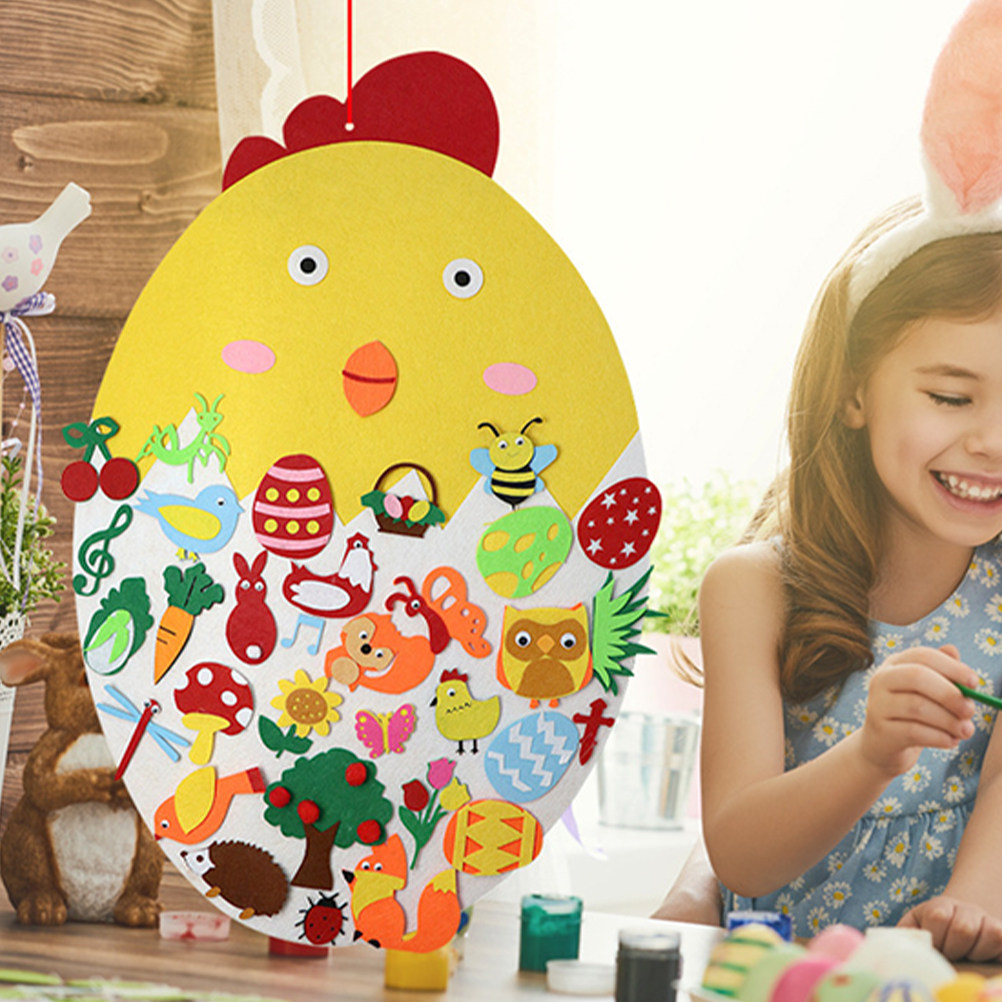 1Set Adorable Cartoon Chick Fe - Art Craft House Making recension och pris
