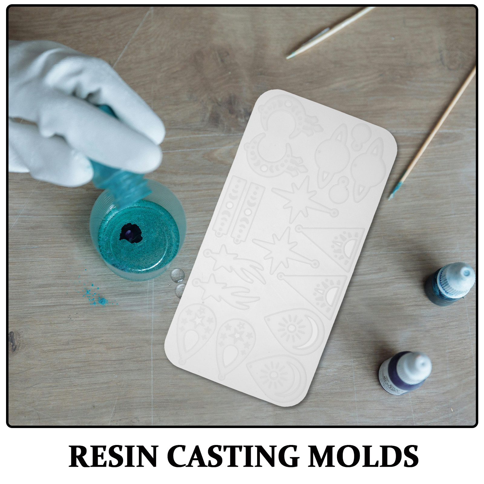 Epoxy Resin Jewelry Molds Sili - Resin Casting Mold recension och pris