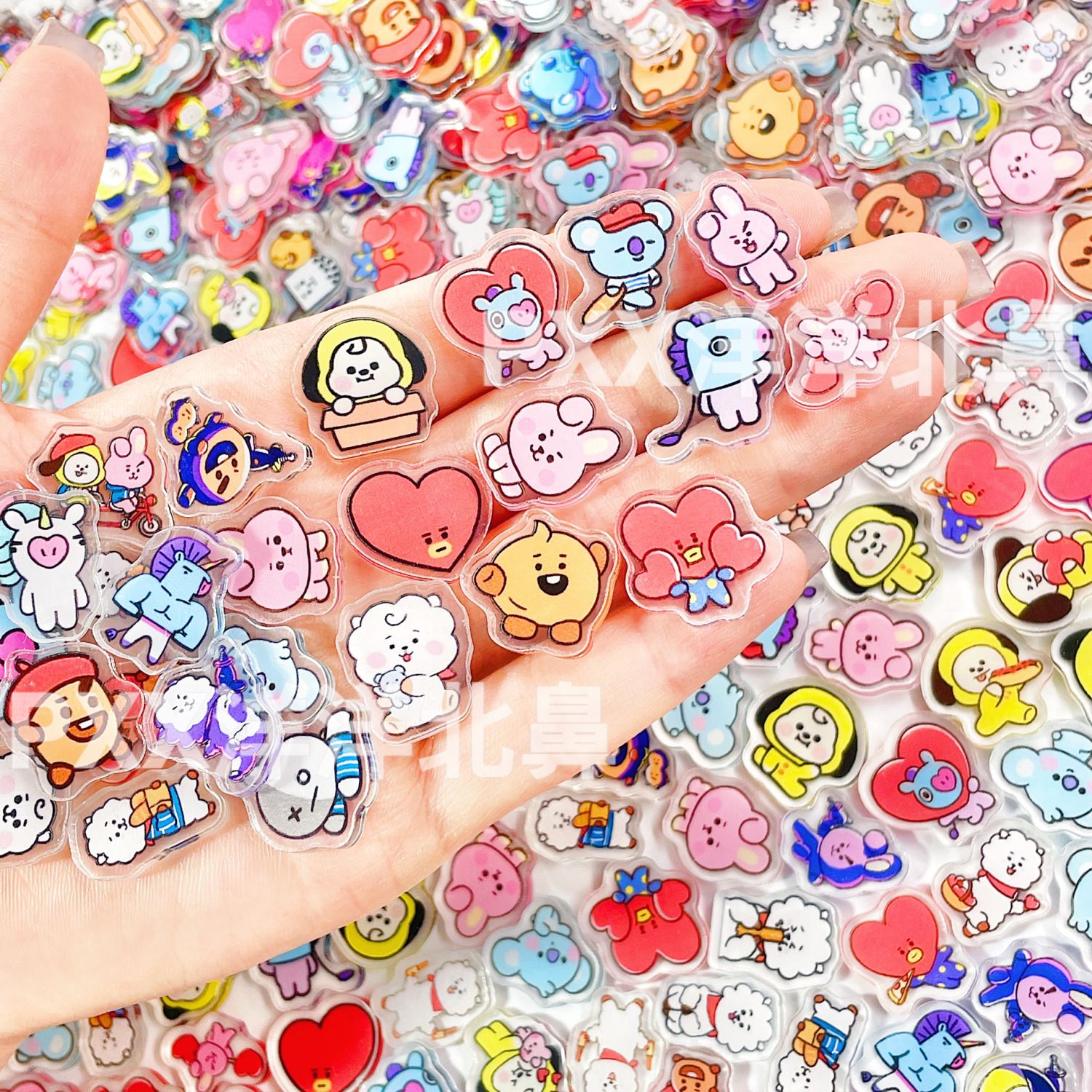 100pcs BT21 BTS single-layer 2 - Art Craft Market recension och pris