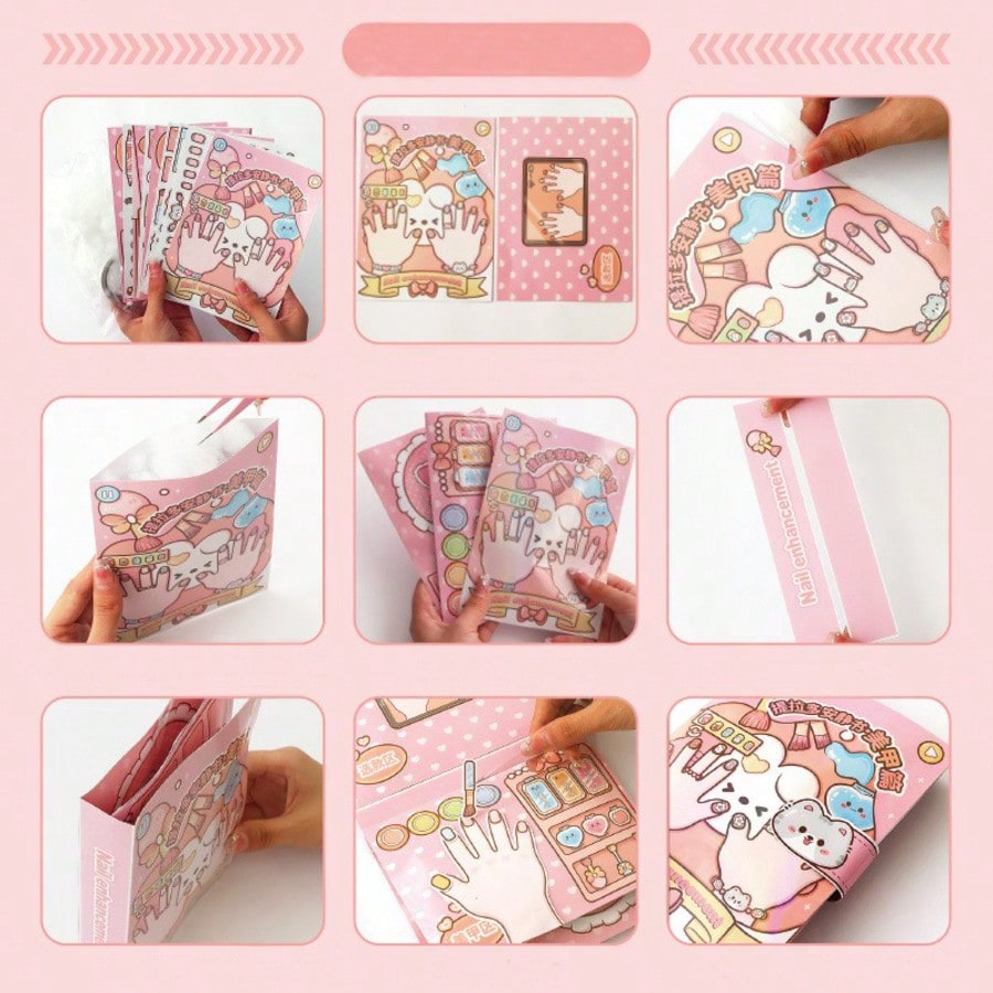 Pink Children DIY Nail Salon Q - Art Craft Book recension och pris
