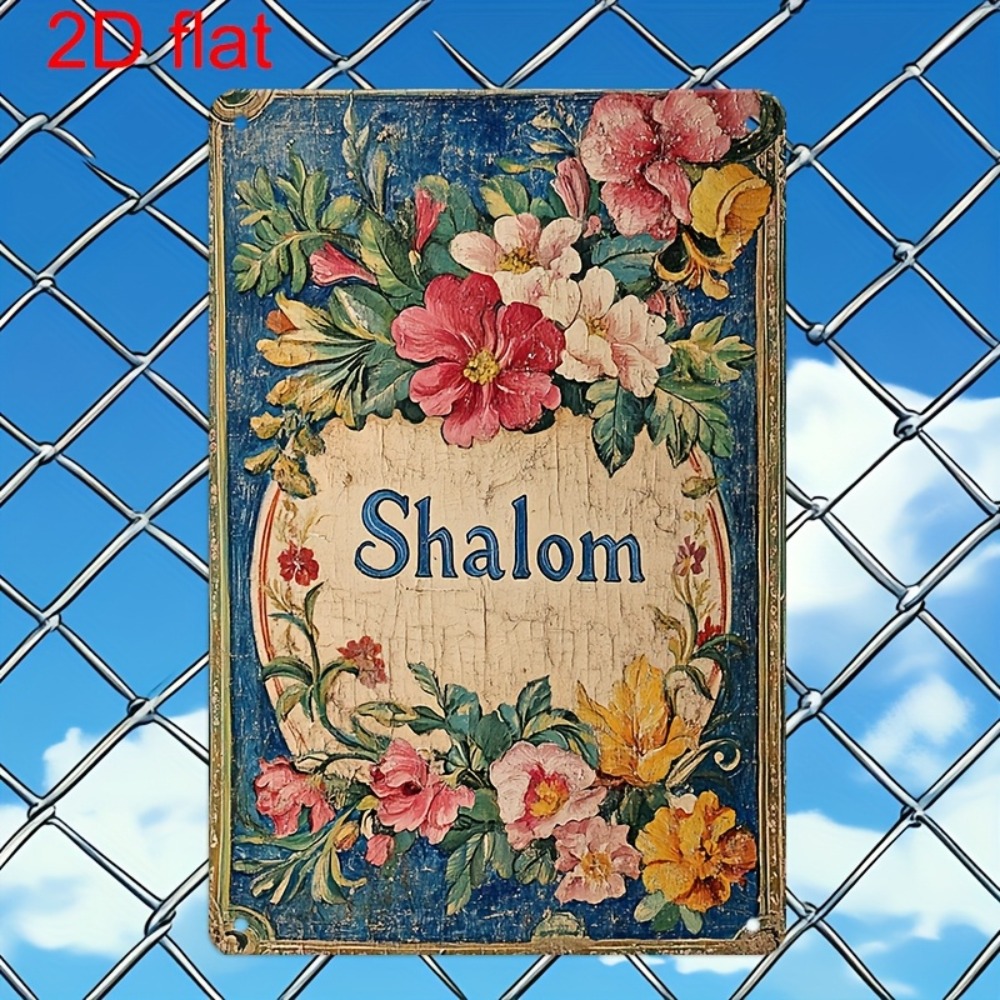CIFBUY Vintage Floral Shalom A - Art & Craft Jojo recension och pris