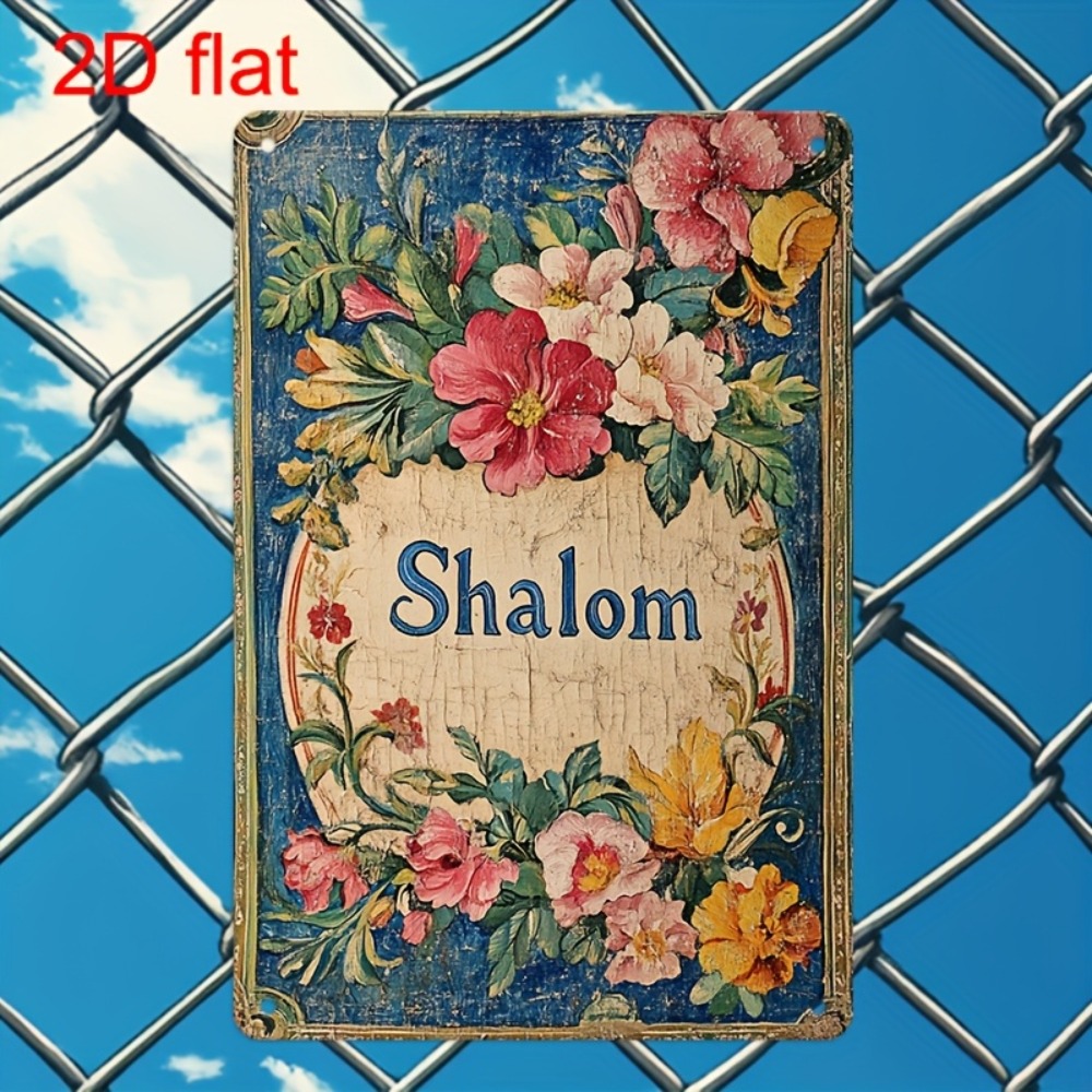 CIFBUY Vintage Floral Shalom A - Art & Craft Jojo recension och pris