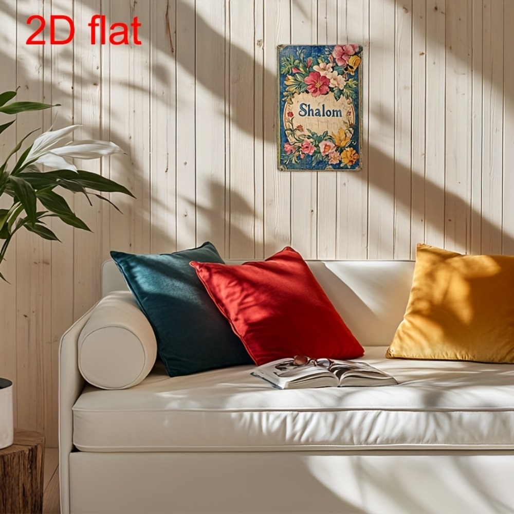 CIFBUY Vintage Floral Shalom A - Art & Craft Jojo recension och pris