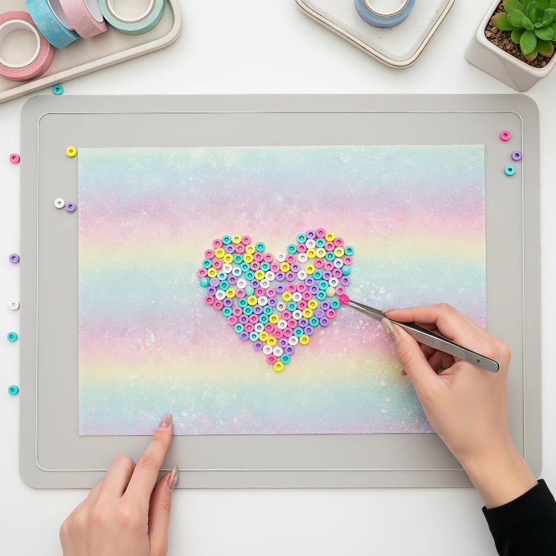 Gradient Glitter Fuse Bead Iro - Art Craft Stick recension och pris