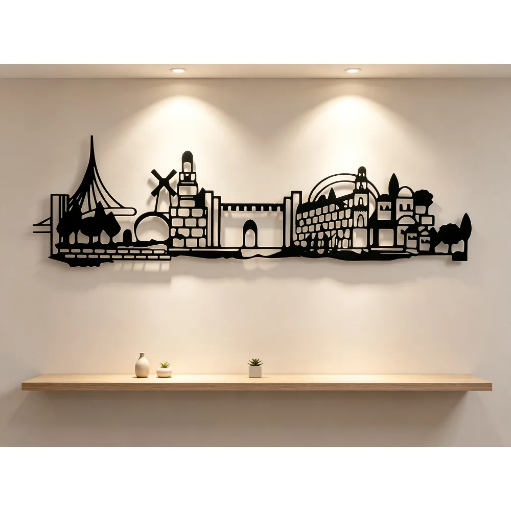 CIFBUY Iron Wall Art Jerusalem - Art & Craft Kids Toys recension och pris