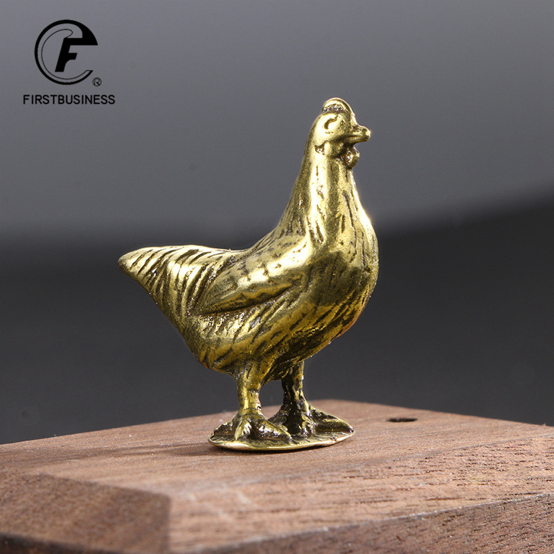 Solid Brass Animal Hen Figurin - Tv Art And Craft recension och pris