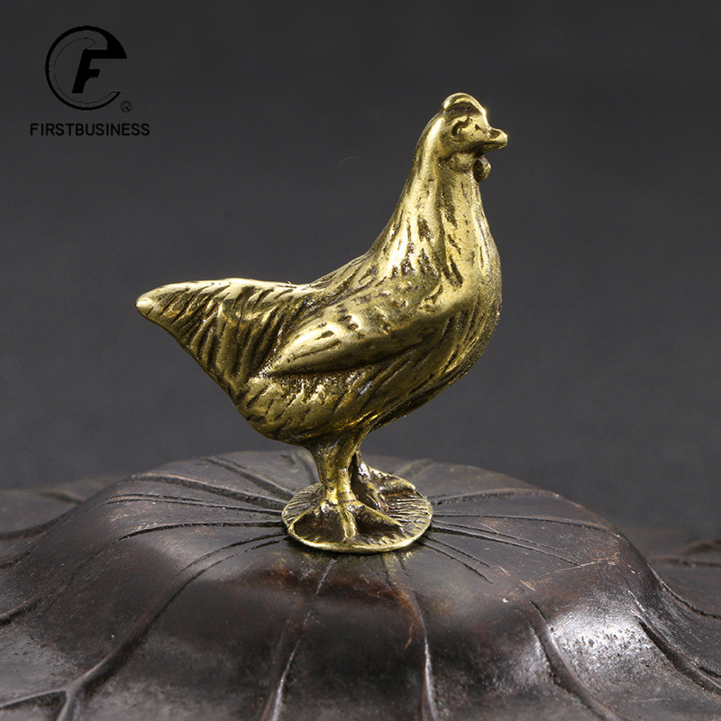 Solid Brass Animal Hen Figurin - Tv Art And Craft recension och pris