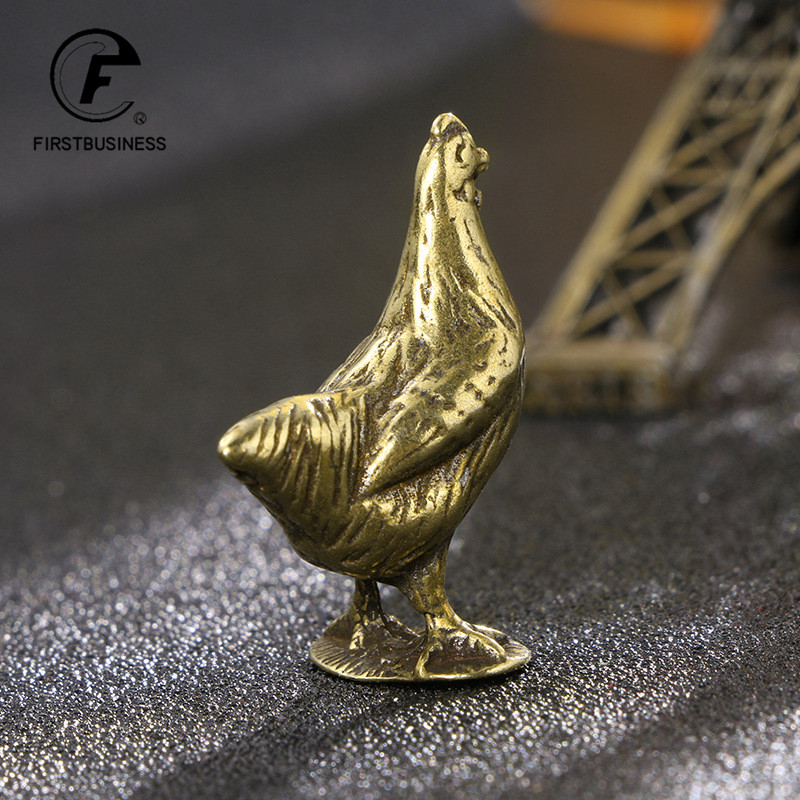 Solid Brass Animal Hen Figurin - Tv Art And Craft recension och pris
