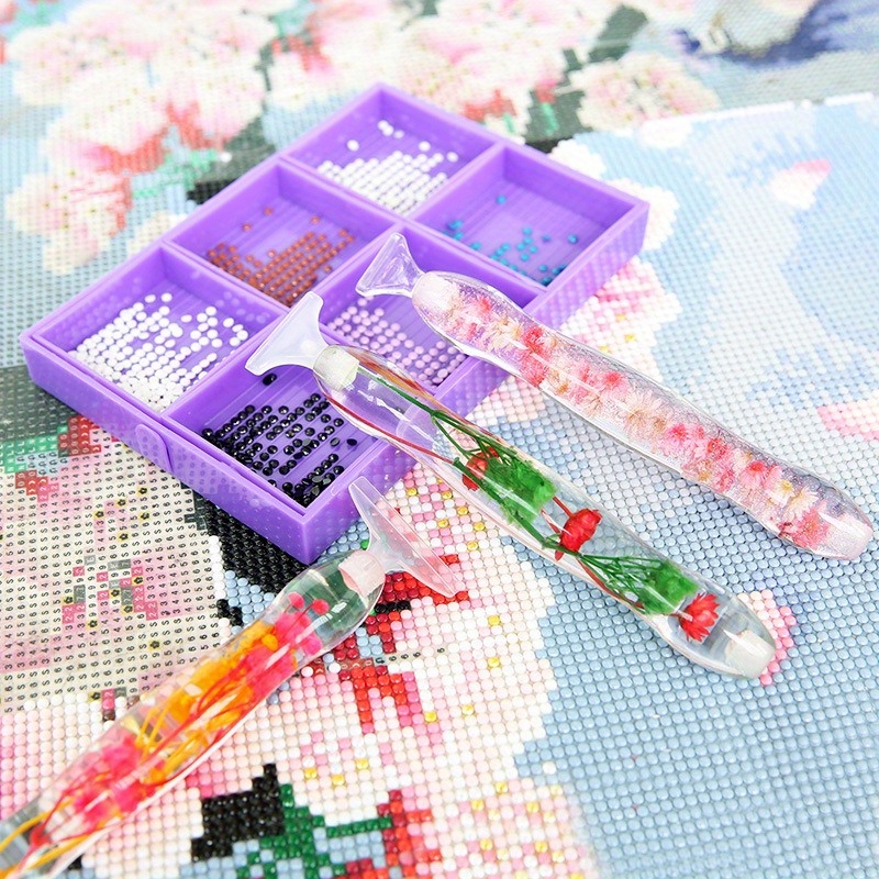 1set Flower Design Resin 5D Di - Art Craft Painting recension och pris