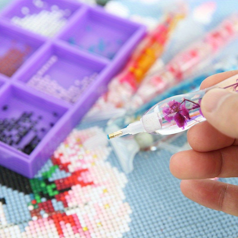 1set Flower Design Resin 5D Di - Art Craft Painting recension och pris