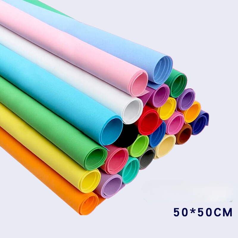 10 Sheets Multicolor EVA Foam  - Art Craft For Kindergarten recension och pris